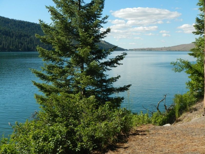 Wallowa Lake. Click for full size. Wallowa Lake image. Click for full size.