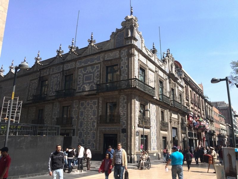 House of the Count of the Valley of Orizaba Marker image. Click for full size.