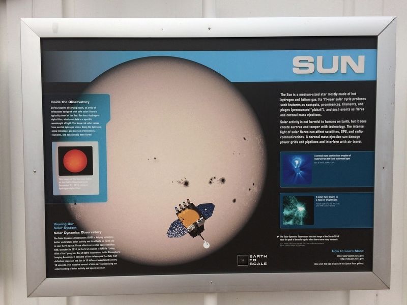 Sun Marker. Click for full size. Sun Marker image. Click for full size.