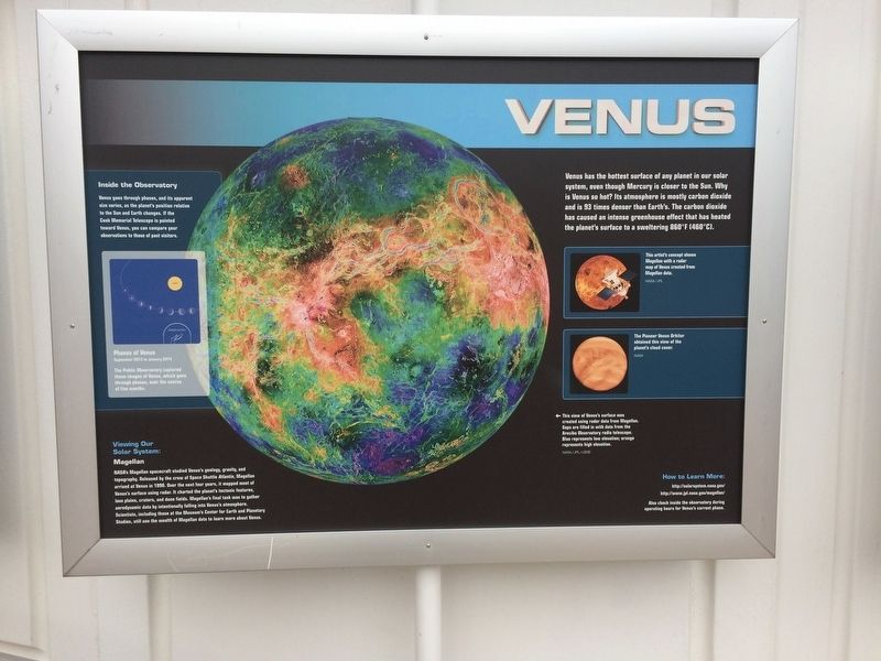 Venus Marker. Click for full size. Venus Marker image. Click for full size.