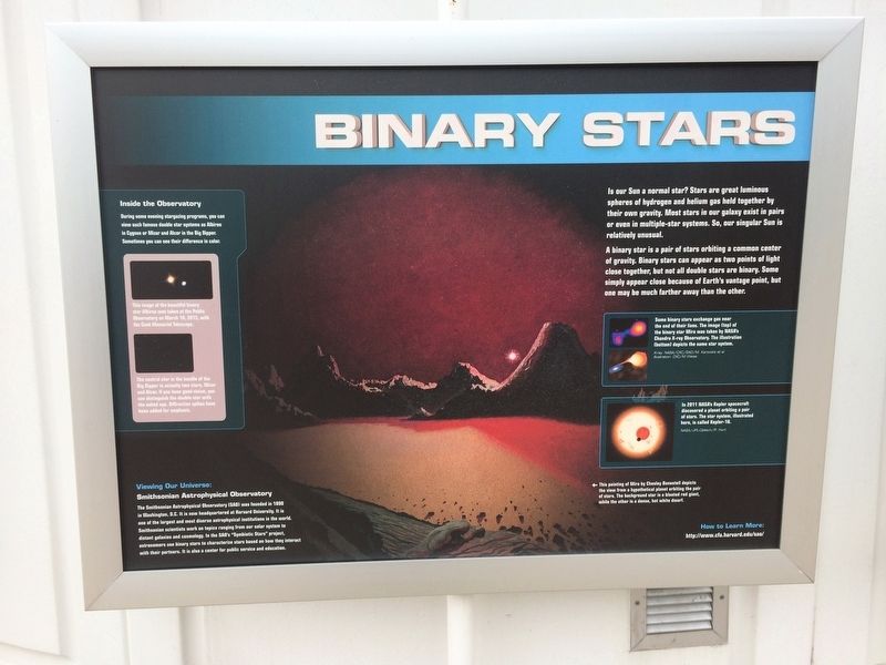 Binary Stars Marker image. Click for full size.