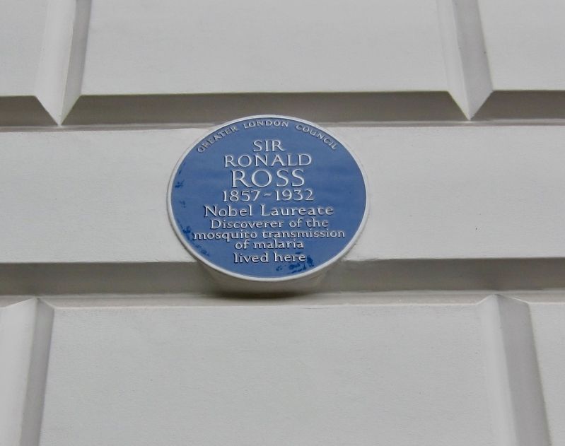 Sir Ronald Ross Marker image. Click for full size.