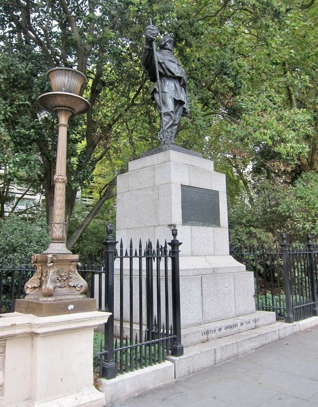 Robert Falcon Scott and Marker - Wide View image. Click for full size.