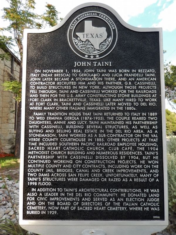 John Taini Marker image. Click for full size.