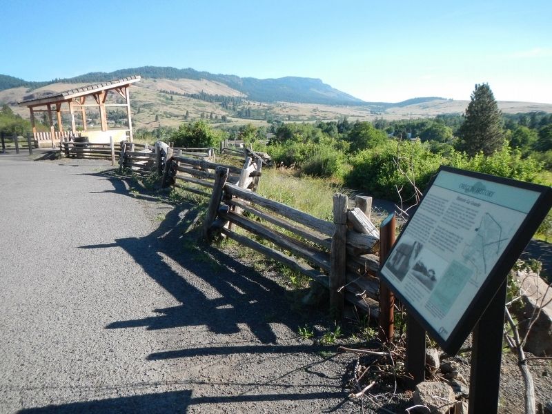 Historic La Grande Marker. Click for full size. Historic La Grande Marker image. Click for full size.