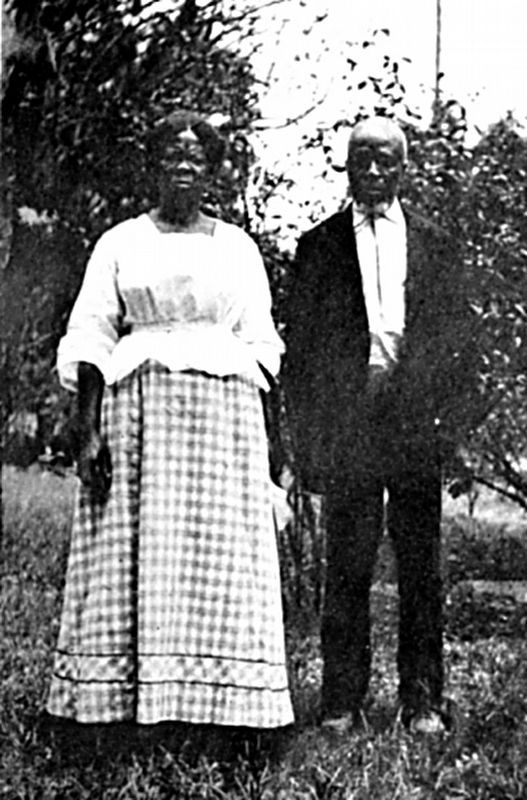 Cudjoe Lewis (on right). Click for full size. Cudjoe Lewis (on right) image. Click for full size.