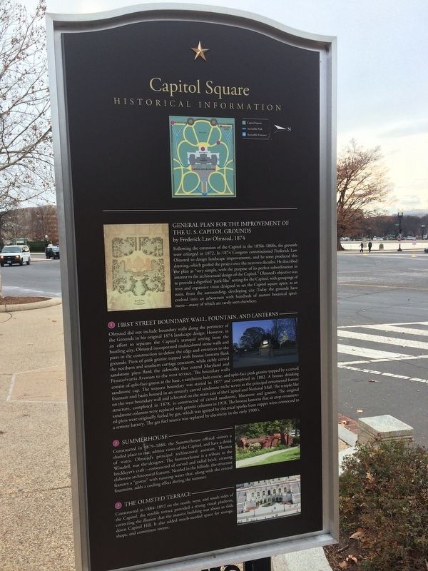Capitol Square Marker. Click for full size. Capitol Square Marker image. Click for full size.