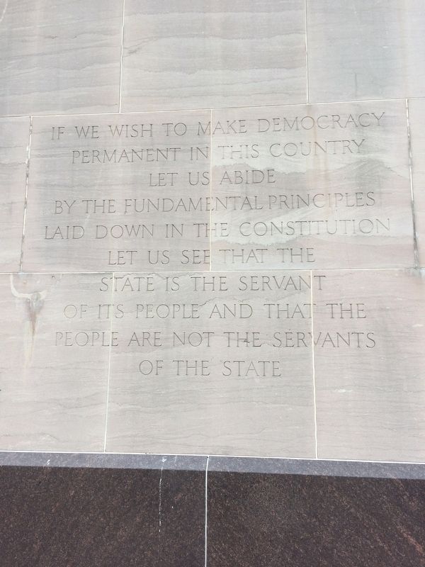 Robert A Taft Marker image. Click for full size.