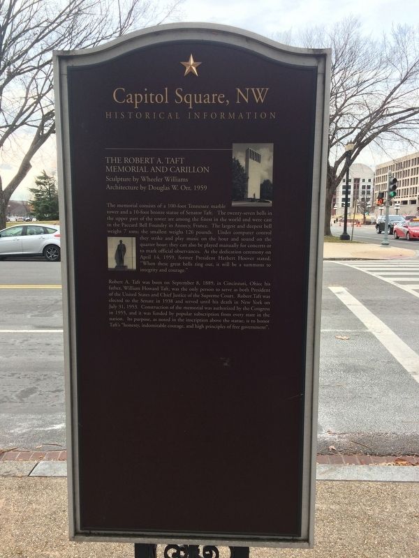 Capitol Square, NW Marker image. Click for full size.
