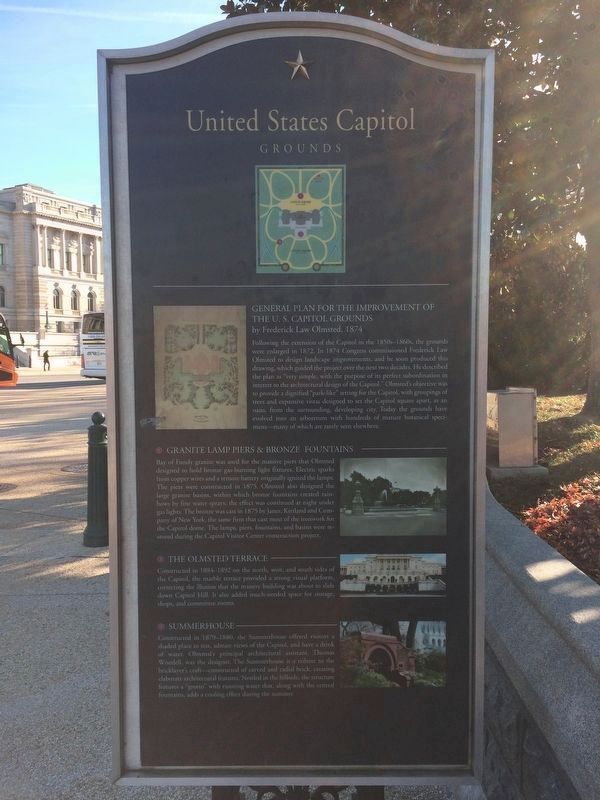 United States Capitol Marker image. Click for full size.