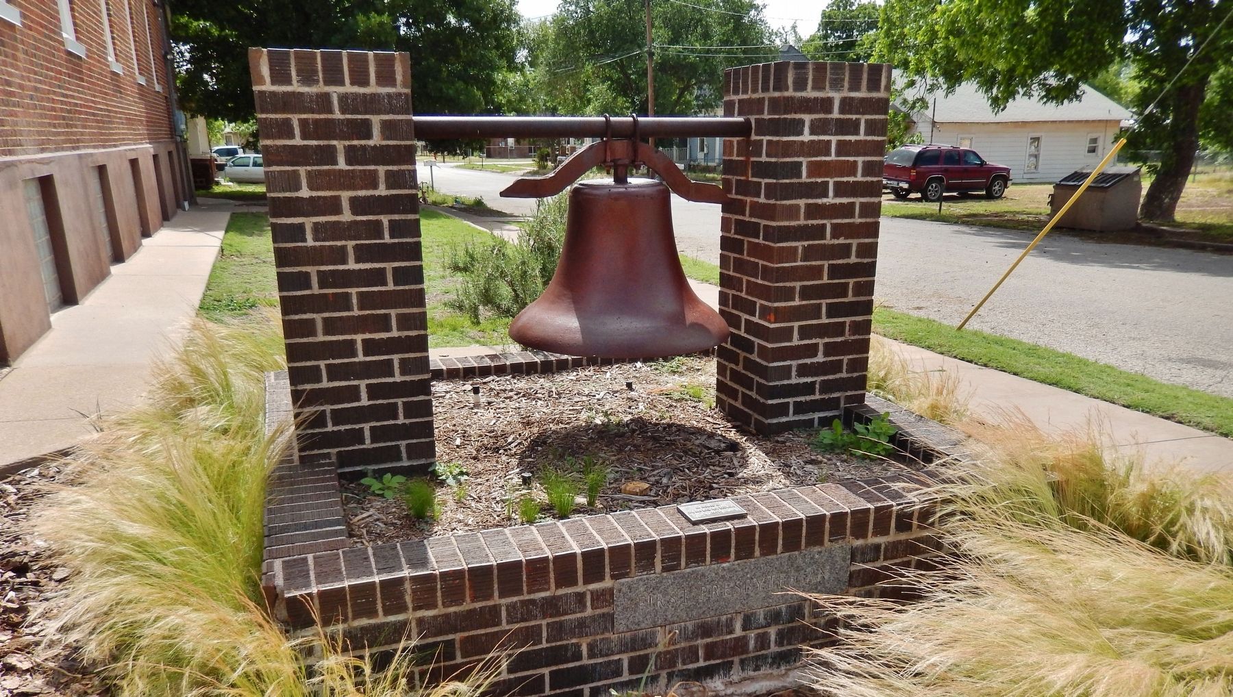 First Presbyterian Church 1902 Bell image. Click for full size.