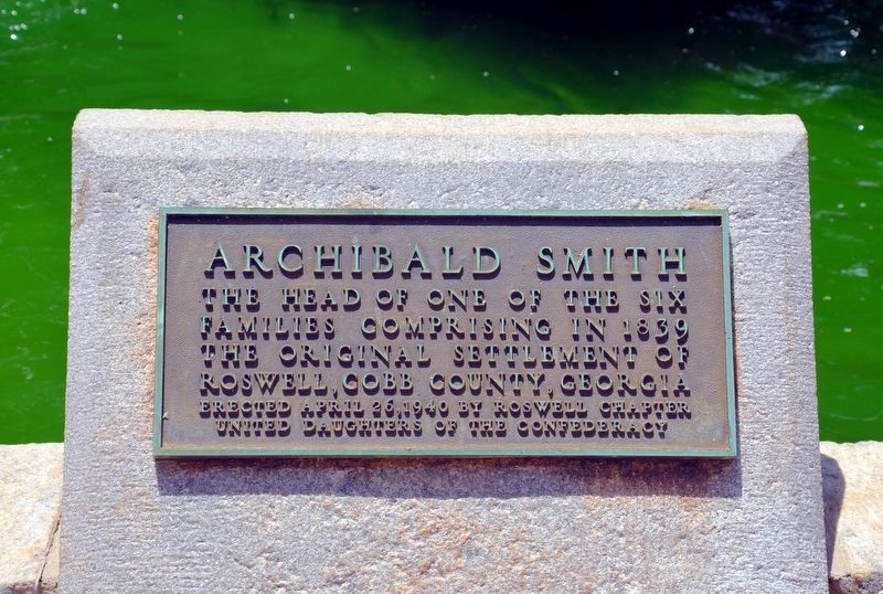 Archibald Smith Marker image. Click for full size.