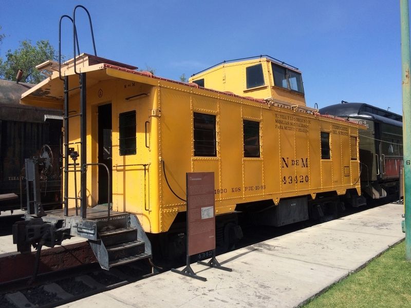 A wide view of the additional 'The Railroad Men' marker and caboose. Click for full size. A wide view of the additional 'The Railroad Men' marker and caboose image. Click for full size.