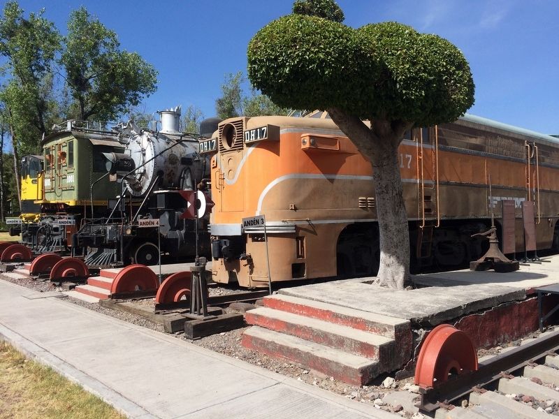 From Steam to Diesel Marker. Click for full size. From Steam to Diesel Marker image. Click for full size.
