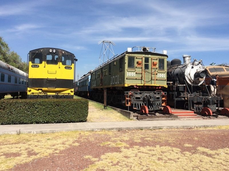 Electric Locomotive FCM 1001 Marker. Click for full size. Electric Locomotive FCM 1001 Marker image. Click for full size.