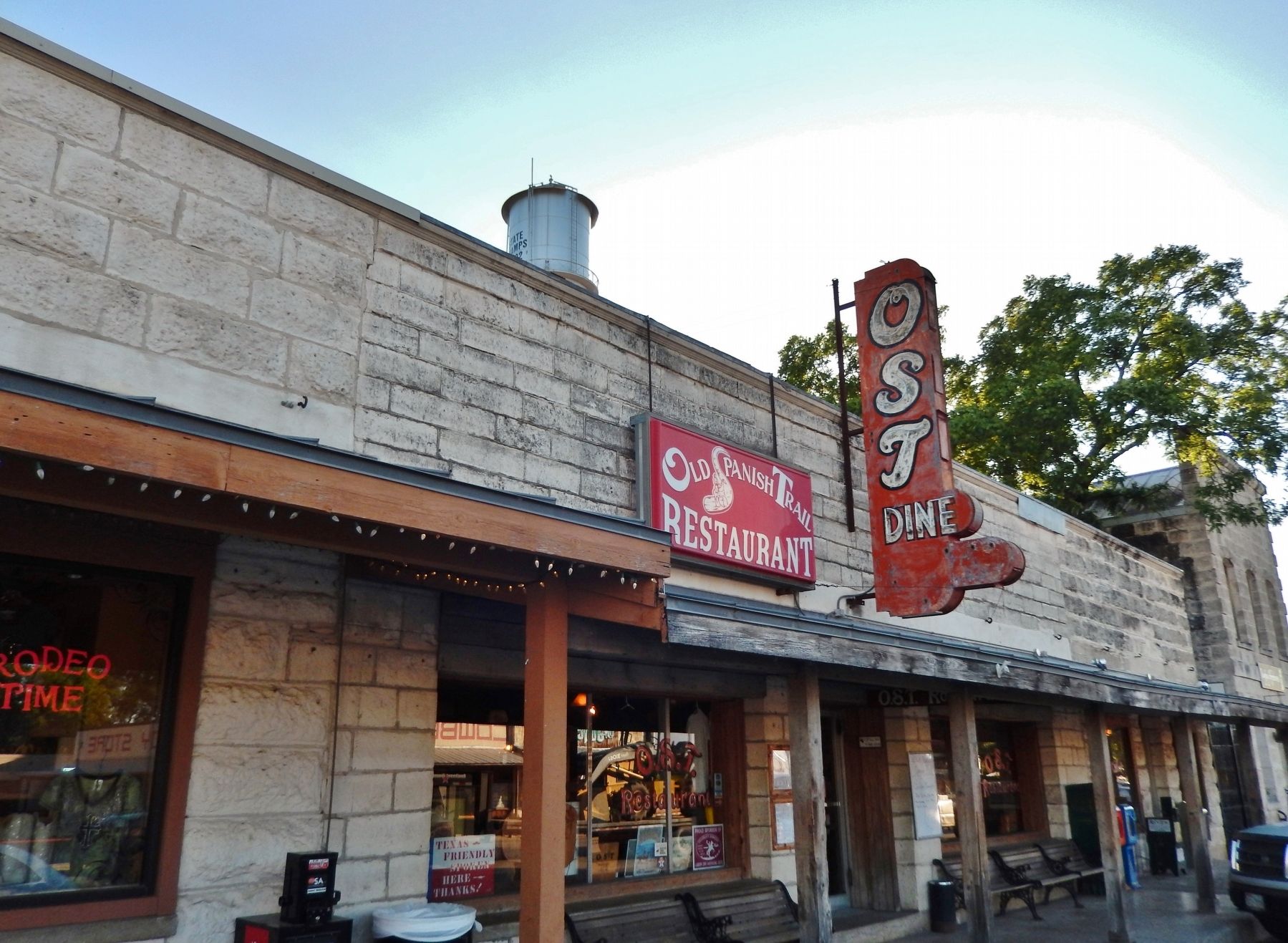 Old Spanish Trail Restaurant (<i>building adjacent to Old Huffmeyer Store</i>) image. Click for full size.