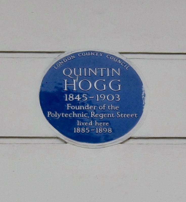 Quintin Hogg Marker image. Click for full size.