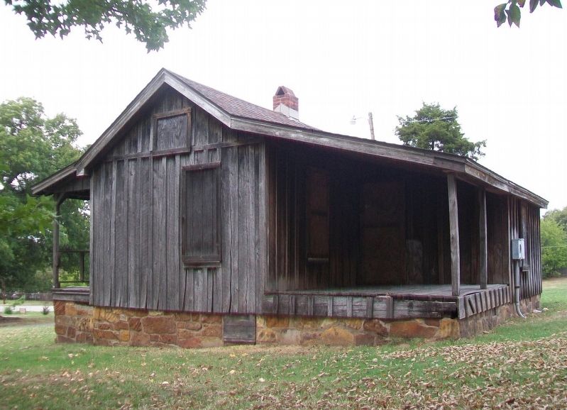 Tulsa's Oldest House image. Click for full size.