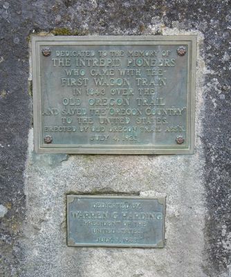 The Intrepid Pioneers Marker. Click for full size. The Intrepid Pioneers Marker image. Click for full size.