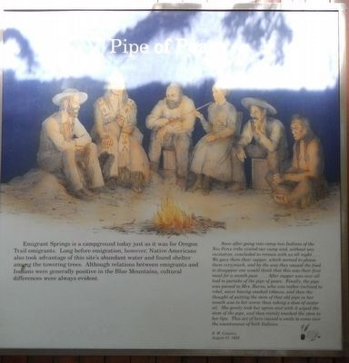 Pipe of Peace panel. Click for full size. Pipe of Peace panel image. Click for full size.