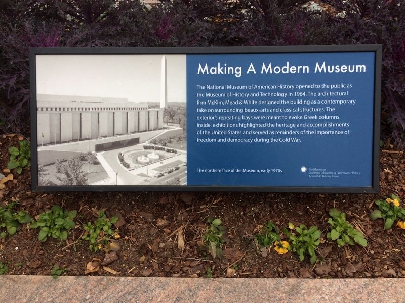 Making A Modern Museum Marker image. Click for full size.