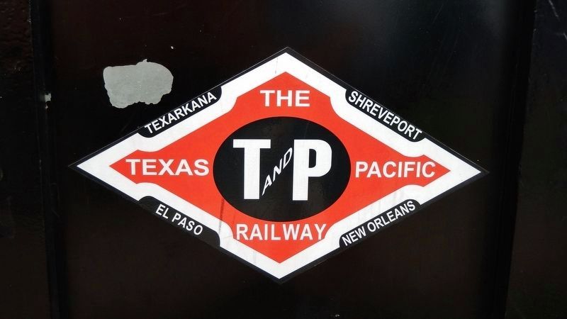 Texas & Pacific Railroad Logo image. Click for full size.