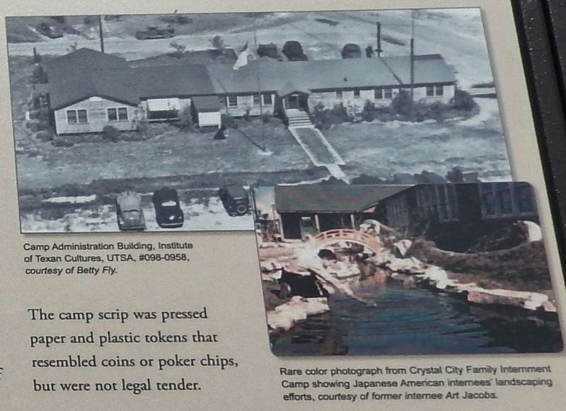 Marker detail: Camp garden. Click for full size. Marker detail: Camp garden image. Click for full size.