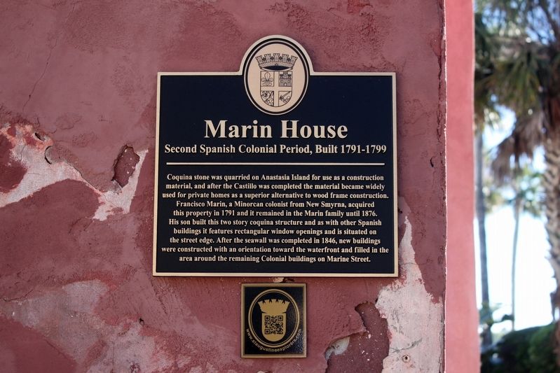 Marin House Marker image. Click for full size.