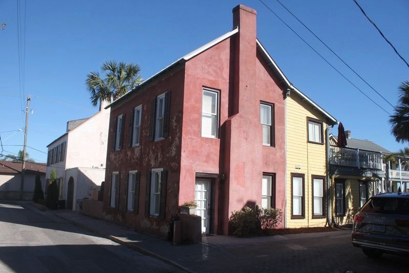 Marin House and Marker image. Click for full size.