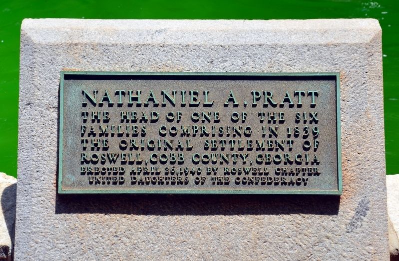 Nathaniel A. Pratt Marker. Click for full size. Nathaniel A. Pratt Marker image. Click for full size.