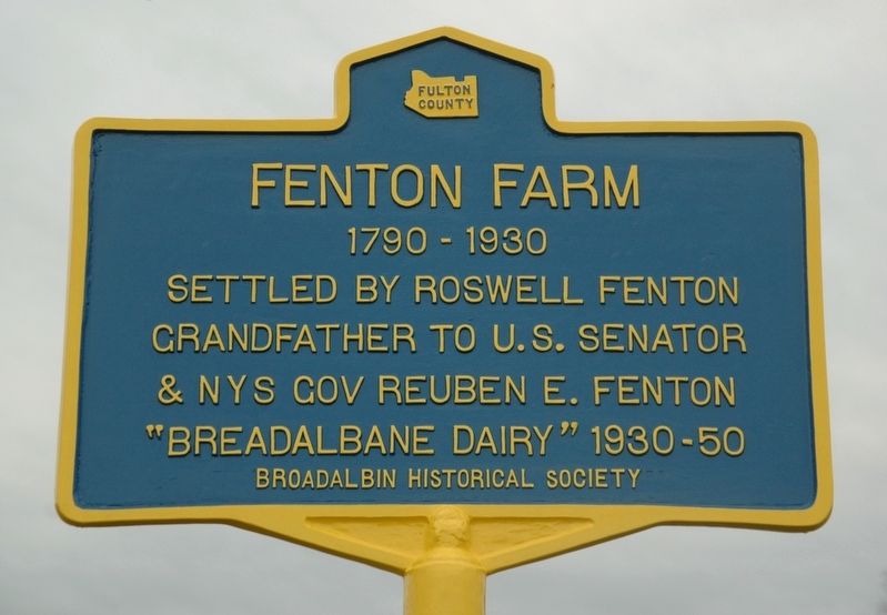 Fenton Farm Marker image. Click for full size.