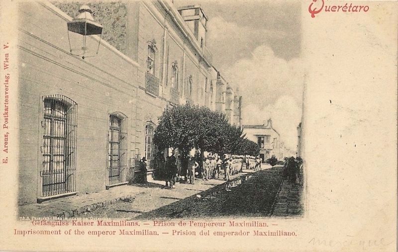 A postcard depicting the Last Prison of Maximilian image. Click for full size.