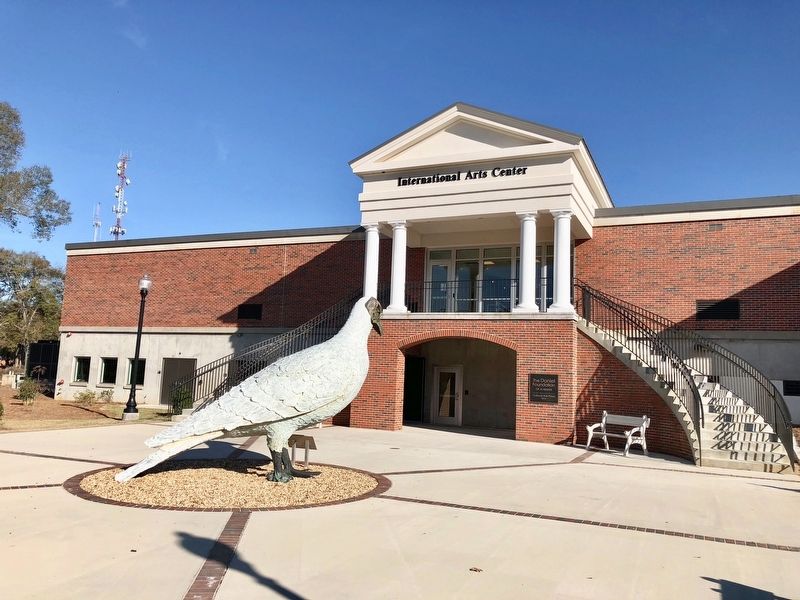 View of the Violata Pax Dove at the Daniel Foundation of Alabama Plaza.. Click for full size. View of the Violata Pax Dove at the Daniel Foundation of Alabama Plaza. image. Click for full size.