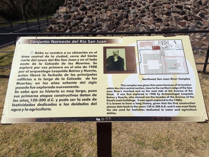 Northwest San Juan River Complex Marker. Click for full size. Northwest San Juan River Complex Marker image. Click for full size.