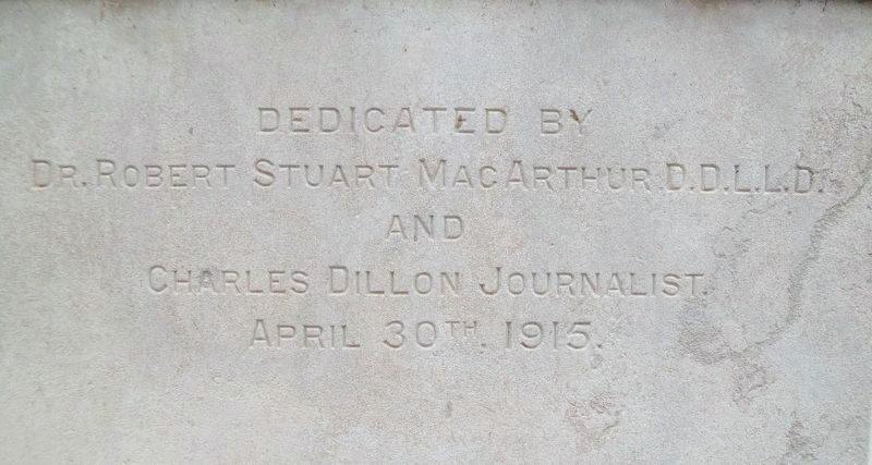 Washington Irving Monument Dedication. Click for full size. Washington Irving Monument Dedication image. Click for full size.