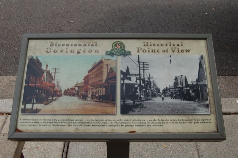 Columbia Street Marker image. Click for full size.