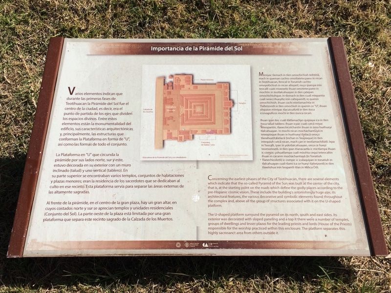 The Importance of the Pyramid of the Sun Marker. Click for full size. The Importance of the Pyramid of the Sun Marker image. Click for full size.
