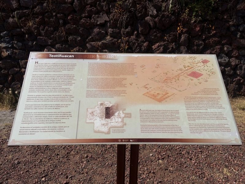 Teotihuacan Marker image. Click for full size.