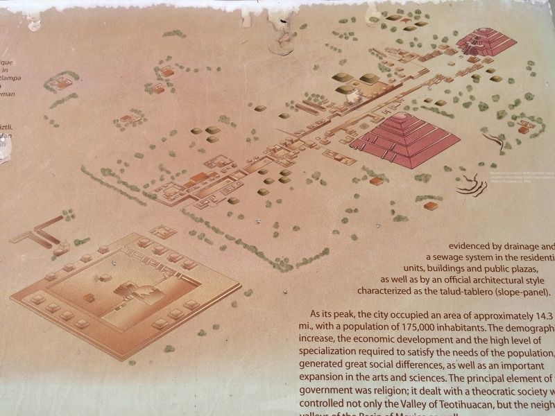 A map of Teotihuacan from the marker image. Click for full size.