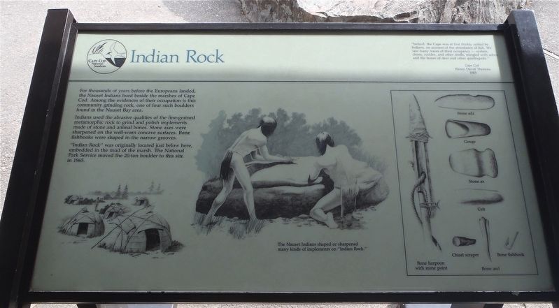 Indian Rock Marker. Click for full size. Indian Rock Marker image. Click for full size.