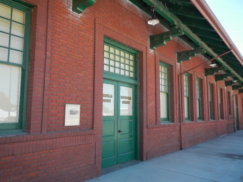 Union Pacific Depot and Marker image. Click for full size.