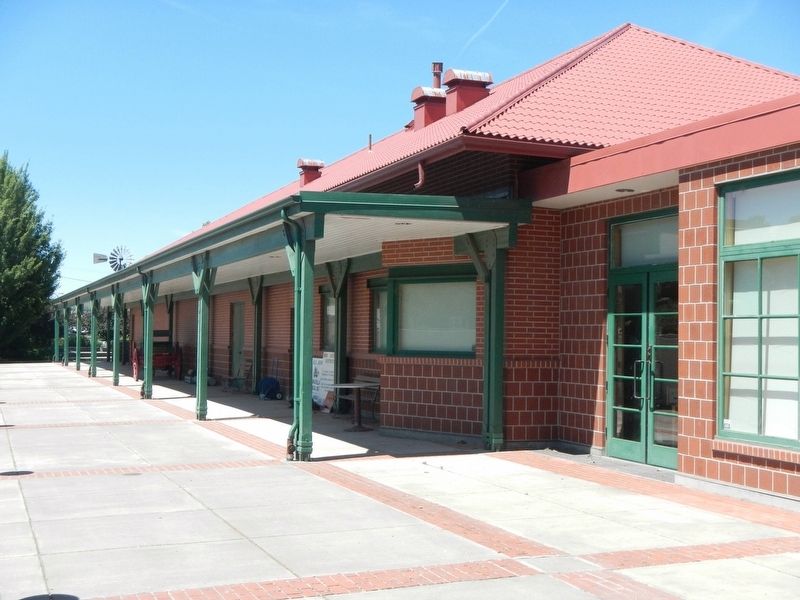 Union Pacific Depot and Marker image. Click for full size.
