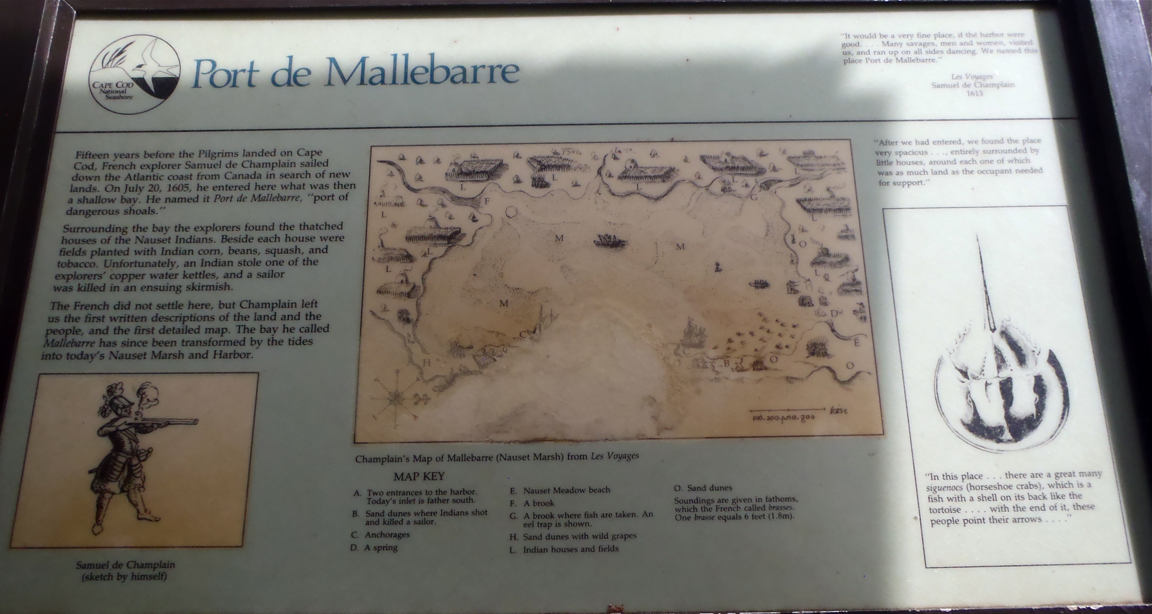 Port de Mallebarre Marker