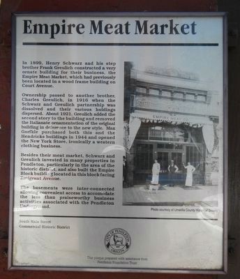 Empire Meat Market Marker image. Click for full size.
