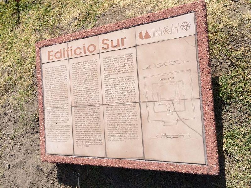The Southern Building of Teotihuacan Marker image. Click for full size.