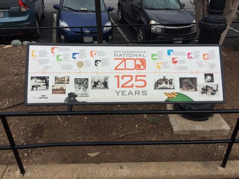 Smithsonian's National Zoo Marker. Click for full size. Smithsonian's National Zoo Marker image. Click for full size.