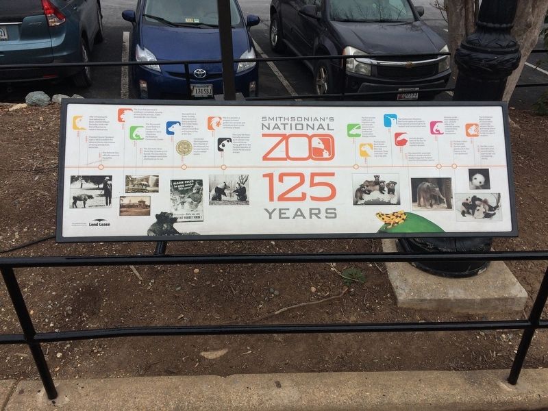 Smithsonian's National Zoo Marker image. Click for full size.