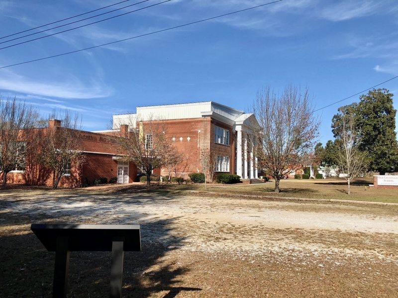 View from marker area towards the Old Louisville School.. Click for full size. View from marker area towards the Old Louisville School. image. Click for full size.