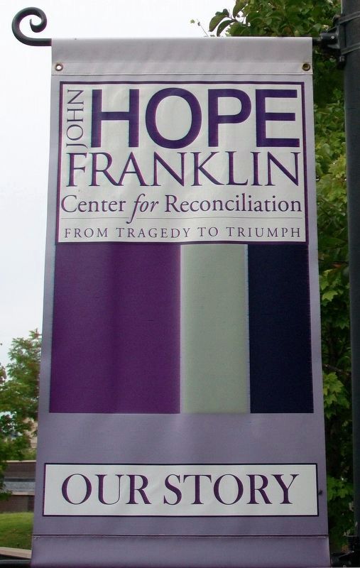 John Hope Franklin Reconciliation Park Banner image. Click for full size.