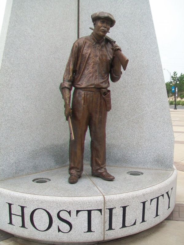 Hope Plaza "Hostility". Click for full size. Hope Plaza "Hostility" image. Click for full size.